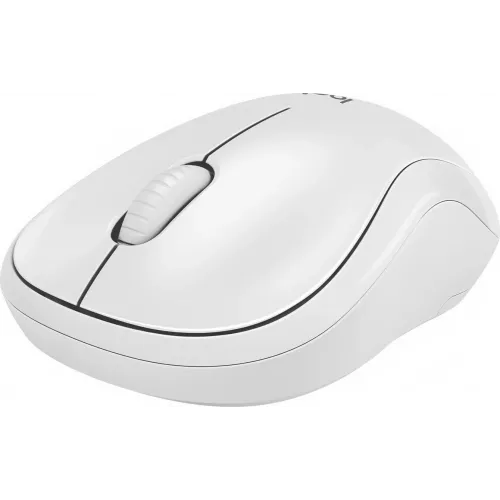 Мышь Logitech Silent M220 белый оптическая 1000dpi silent беспров. USB 2but (910-006508)