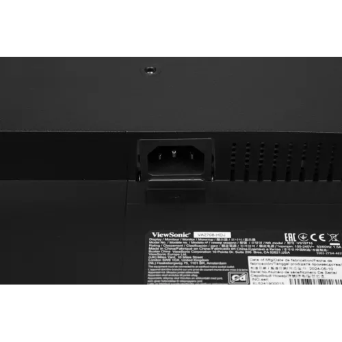 Монитор ViewSonic 27" VA2708-HDJ черный IPS LED 16:9 HDMI матовая HAS Piv 250cd 178гр/178гр 1920x1080 100Hz VGA DP FHD 6.1кг