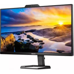 Монитор Philips 23.8" 24E1N5300HE черный IPS LED 1ms 16:9 HDMI M/M Cam матовая HAS Piv 300cd 178гр/178гр 1920x1080 75Hz FreeSync DP FHD USB 4.37кг