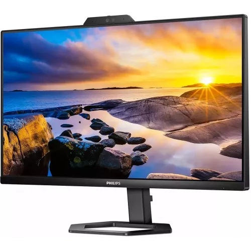 Монитор Philips 23.8" 24E1N5300HE черный IPS LED 1ms 16:9 HDMI M/M Cam матовая HAS Piv 300cd 178гр/178гр 1920x1080 75Hz FreeSync DP FHD USB 4.37кг