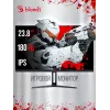 Монитор Bloody 23.8" MN240F черный IPS LED 1ms 16:9 HDMI M/M матовая 280cd 178гр/178гр 1920x1080 180Hz G-Sync DP FHD 2.9кг
