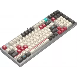 Клавиатура A4Tech S98 Pixels механическая серый/бежевый USB for gamer LED (S98) кабель 1.8м