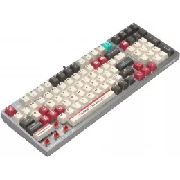 Клавиатура A4Tech S98 Pixels механическая серый/бежевый USB for gamer LED (S98) кабель 1.8м