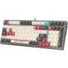 Клавиатура A4Tech S98 Pixels механическая серый/бежевый USB for gamer LED (S98) кабель 1.8м
