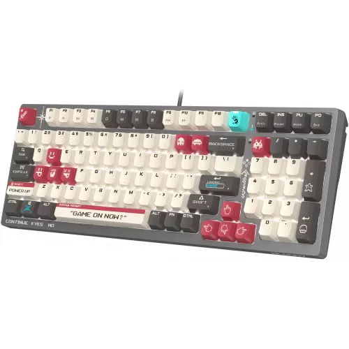 Клавиатура A4Tech S98 Pixels механическая серый/бежевый USB for gamer LED (S98) кабель 1.8м