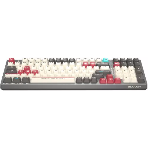 Клавиатура A4Tech S98 Pixels механическая серый/бежевый USB for gamer LED (S98) кабель 1.8м