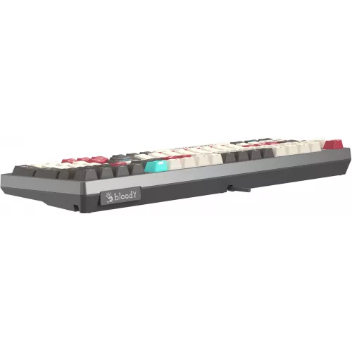 Клавиатура A4Tech S98 Pixels механическая серый/бежевый USB for gamer LED (S98) кабель 1.8м