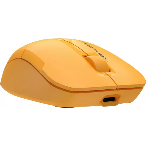 Мышь A4Tech Fstyler FG15C Air2 желтый оптическая 1200dpi беспров. USB для ноутбука 3but
