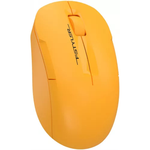 Мышь A4Tech Fstyler FG15C Air2 желтый оптическая 1200dpi беспров. USB для ноутбука 3but