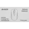 Мышь A4Tech Fstyler FG15C Air2 желтый оптическая 1200dpi беспров. USB для ноутбука 3but