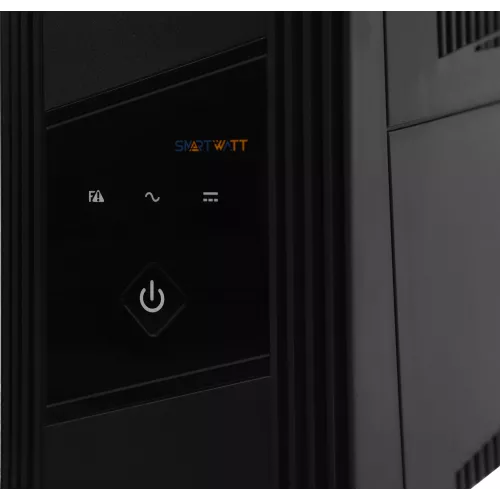 Источник бесперебойного питания Smartwatt Uni 360Вт 650ВА черный