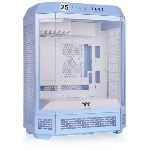 Корпус Thermaltake The Tower 600 Hydrangea голубой без БП ATX 13x120mm 9x140mm 4xUSB3.0 audio bott PSU