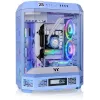 Корпус Thermaltake The Tower 600 Hydrangea голубой без БП ATX 13x120mm 9x140mm 4xUSB3.0 audio bott PSU