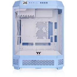 Корпус Thermaltake The Tower 600 Hydrangea голубой без БП ATX 13x120mm 9x140mm 4xUSB3.0 audio bott PSU