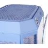 Корпус Thermaltake The Tower 600 Hydrangea голубой без БП ATX 13x120mm 9x140mm 4xUSB3.0 audio bott PSU
