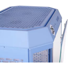 Корпус Thermaltake The Tower 600 Hydrangea голубой без БП ATX 13x120mm 9x140mm 4xUSB3.0 audio bott PSU