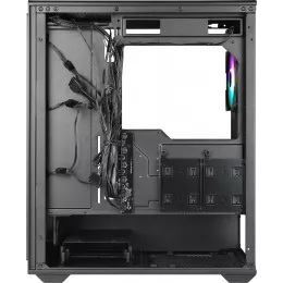 Корпус Azza Forest черный без БП ATX 4x120mm 4x140mm 2xUSB3.0 audio bott PSU