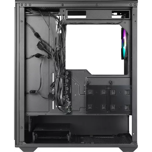 Корпус Azza Forest черный без БП ATX 4x120mm 4x140mm 2xUSB3.0 audio bott PSU