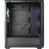 Корпус Azza Forest черный без БП ATX 4x120mm 4x140mm 2xUSB3.0 audio bott PSU
