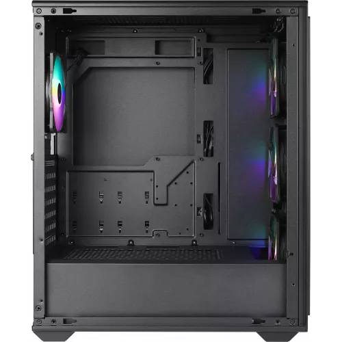 Корпус Azza Forest черный без БП ATX 4x120mm 4x140mm 2xUSB3.0 audio bott PSU