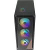 Корпус Azza Forest черный без БП ATX 4x120mm 4x140mm 2xUSB3.0 audio bott PSU