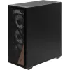 Корпус Azza Forest черный без БП ATX 4x120mm 4x140mm 2xUSB3.0 audio bott PSU