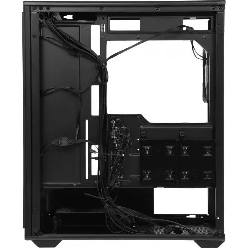 Корпус Azza Forest черный без БП ATX 4x120mm 4x140mm 2xUSB3.0 audio bott PSU