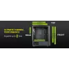 Корпус Azza Forest черный без БП ATX 4x120mm 4x140mm 2xUSB3.0 audio bott PSU