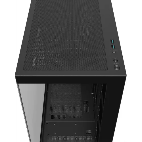 Корпус Deepcool CG580 черный без БП ATX 10x120mm 3x140mm 2xUSB3.0 audio bott PSU