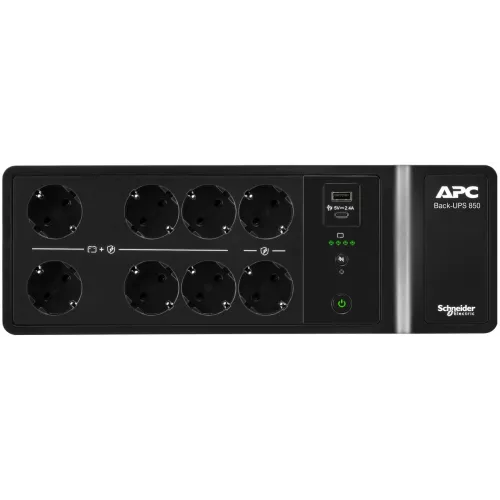 Источник бесперебойного питания APC Back-UPS BE850G2-GR 520Вт 850ВА черный