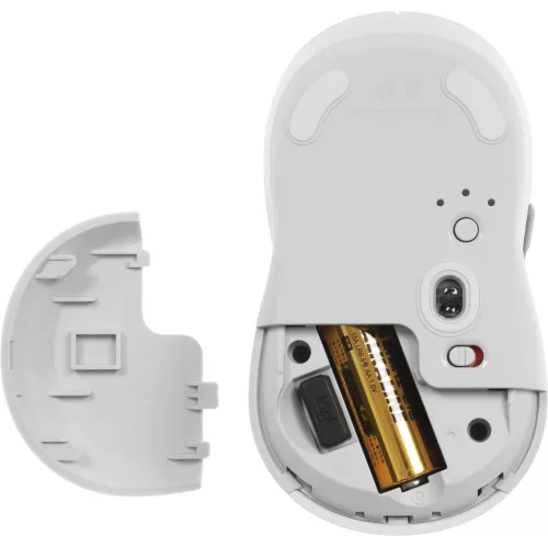 Мышь Logitech M750 белый оптическая 4000dpi беспров. BT/Radio USB 5but (910-006271)