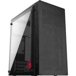 Корпус Bloody BD-CC101 черный без БП mATX 1x80mm 1x92mm 2x120mm 2xUSB2.0 1xUSB3.0 audio