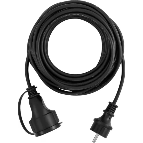 Сетевой удлинитель Buro BU-PS1.20/FRB-16 20м (1 розетка) черный (пакет ПЭ)