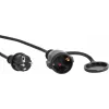Сетевой удлинитель Buro BU-PS1.20/FRB-16 20м (1 розетка) черный (пакет ПЭ)