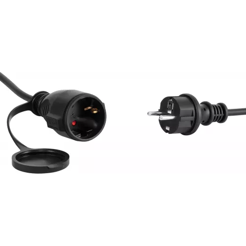 Сетевой удлинитель Buro BU-PS1.20/FRB-16 20м (1 розетка) черный (пакет ПЭ)