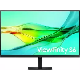 Монитор Samsung 32" ViewFinity S6 S32D604UAIXCI черный IPS LED 5ms 16:9 HDMI матовая HAS Piv 1000:1 350cd 178гр/178гр 2560x1440 100Hz DP 2K USB 7.2кг