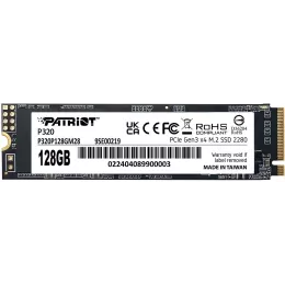 Накопитель SSD Patriot PCIe 3.0 x4 128GB P320P128GM28 P320 M.2 2280