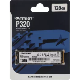 Накопитель SSD Patriot PCIe 3.0 x4 128GB P320P128GM28 P320 M.2 2280