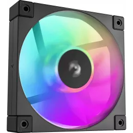 Вентилятор для корпуса Deepcool FD12 ARGB 120х120x25 черный 4-pin 26.9дБ (R-FD12-BKAPN1-G) Ret