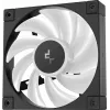 Вентилятор для корпуса Deepcool FD12 ARGB 120х120x25 черный 4-pin 26.9дБ (R-FD12-BKAPN1-G) Ret