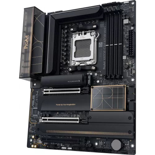 Материнская плата Asus PROART X870E-CREATOR WIFI Socket AM5 AMD X870E 4xDDR5 ATX AC`97 8ch(7.1) 1 x 10Gigabit + 1 x 2.5Gigabit RAID+HDMI+DP