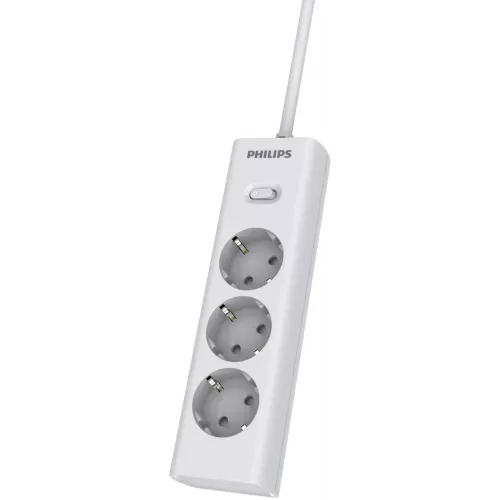 Сетевой фильтр Philips CHP2135WB/51 3м (3 розетки) белый (коробка)