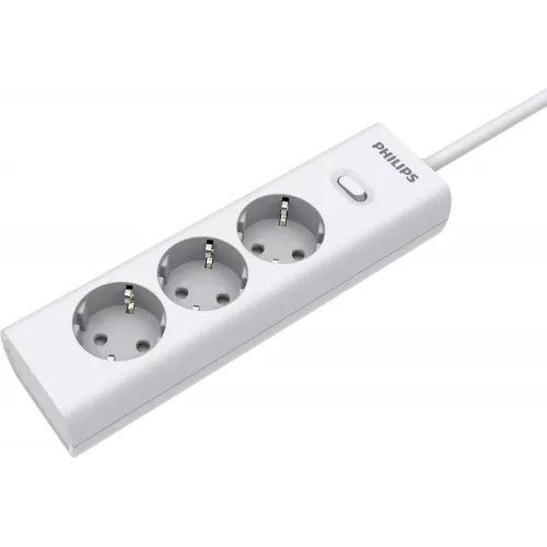 Сетевой фильтр Philips CHP2135WB/51 3м (3 розетки) белый (коробка)