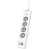 Сетевой фильтр Philips CHP8246WB/51 3м (4 розетки) белый (коробка)