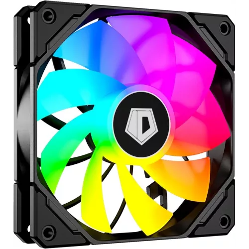 Вентилятор для корпуса ID-Cooling TF-12025 Pro Reverse ARGB 120х120x25 черный 4-pin 35.2дБ (TF-12025-PRO ARGB REVERSE) Ret
