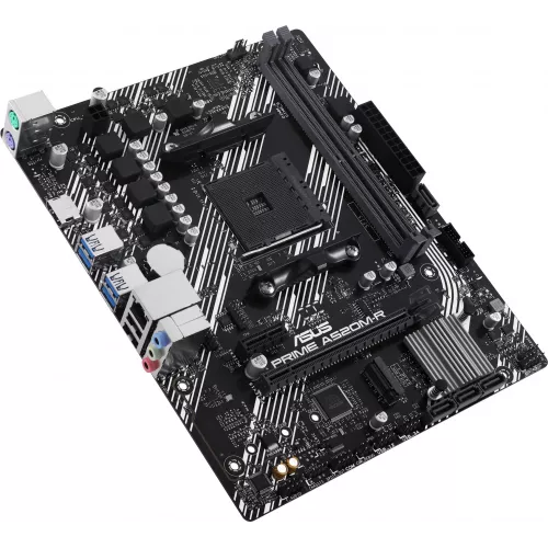 Материнская плата Asus PRIME A520M-R Soc-AM4 AMD A520 2xDDR4 mATX AC`97 8ch(7.1) GbLAN RAID+HDMI