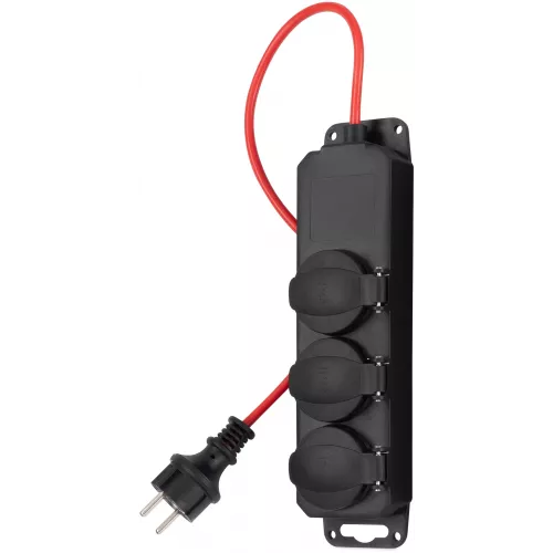 Сетевой удлинитель Buro BU-PS3.10/B 10м (3 розетки) оранжевый (пакет ПЭ)