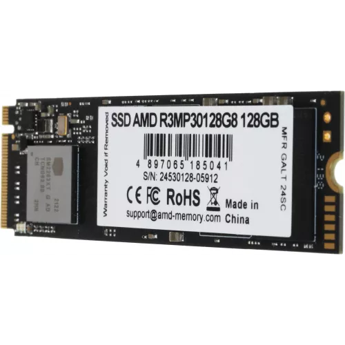 Накопитель SSD AMD PCIe 3.0 x4 128GB R3MP30128G8 Radeon M.2 2280