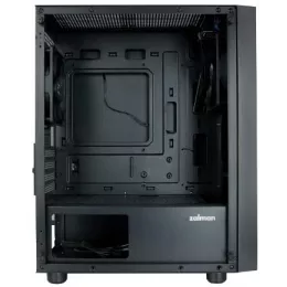 Корпус Zalman ZM-T3 Plus черный без БП mATX 2xUSB2.0 1xUSB3.0 audio front door bott PSU