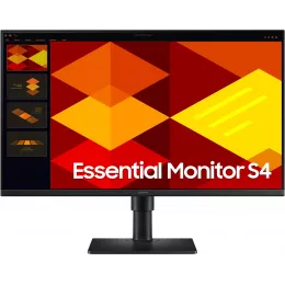 Монитор Samsung 27" Essential S4 S27D400GAIXCI черный IPS LED 16:9 HDMI матовая HAS Piv 250cd 178гр/178гр 1920x1080 100Hz DP FHD USB 4кг